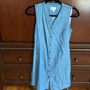 J Crew sleeveless dress